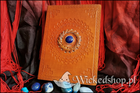 Księga Cieni - Lapis Lazuli - Notes Ozdobny