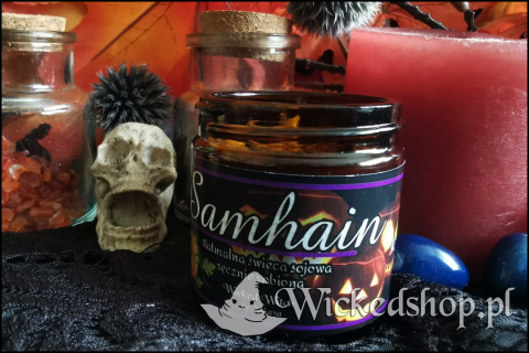 Świeca sabatowa Samhain - Halloween - 60ml