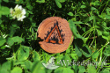 Alchemiczne Symbole Żywiołów - Cztery Żywioły - Ręcznie wypalane na drewnie