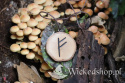 Naszyjnik Runa Fehu - Bogactwo - ręcznie wypalany na drewnie