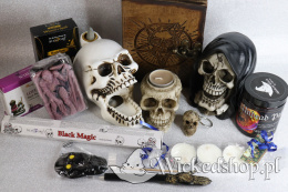 Gothic Witchcraft Box - Black Ritual - Zestaw Prezentowy dla Wiedźmy lub Maga
