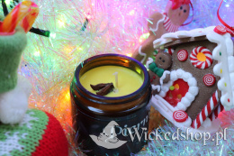 Świeca sojowa Pierniczek - 120ml - zimowa świeczka o zapachu piernika