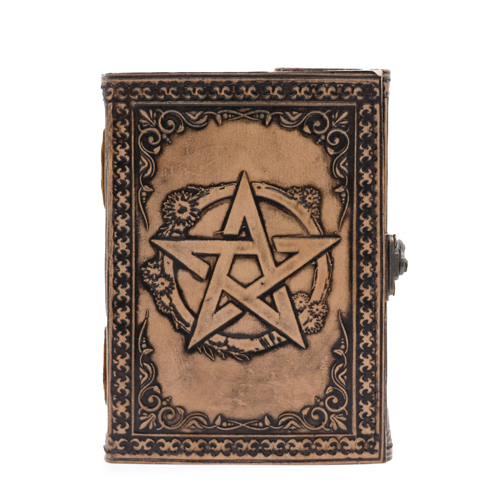 Księga Cieni - Skórzany Notes - Pentagram