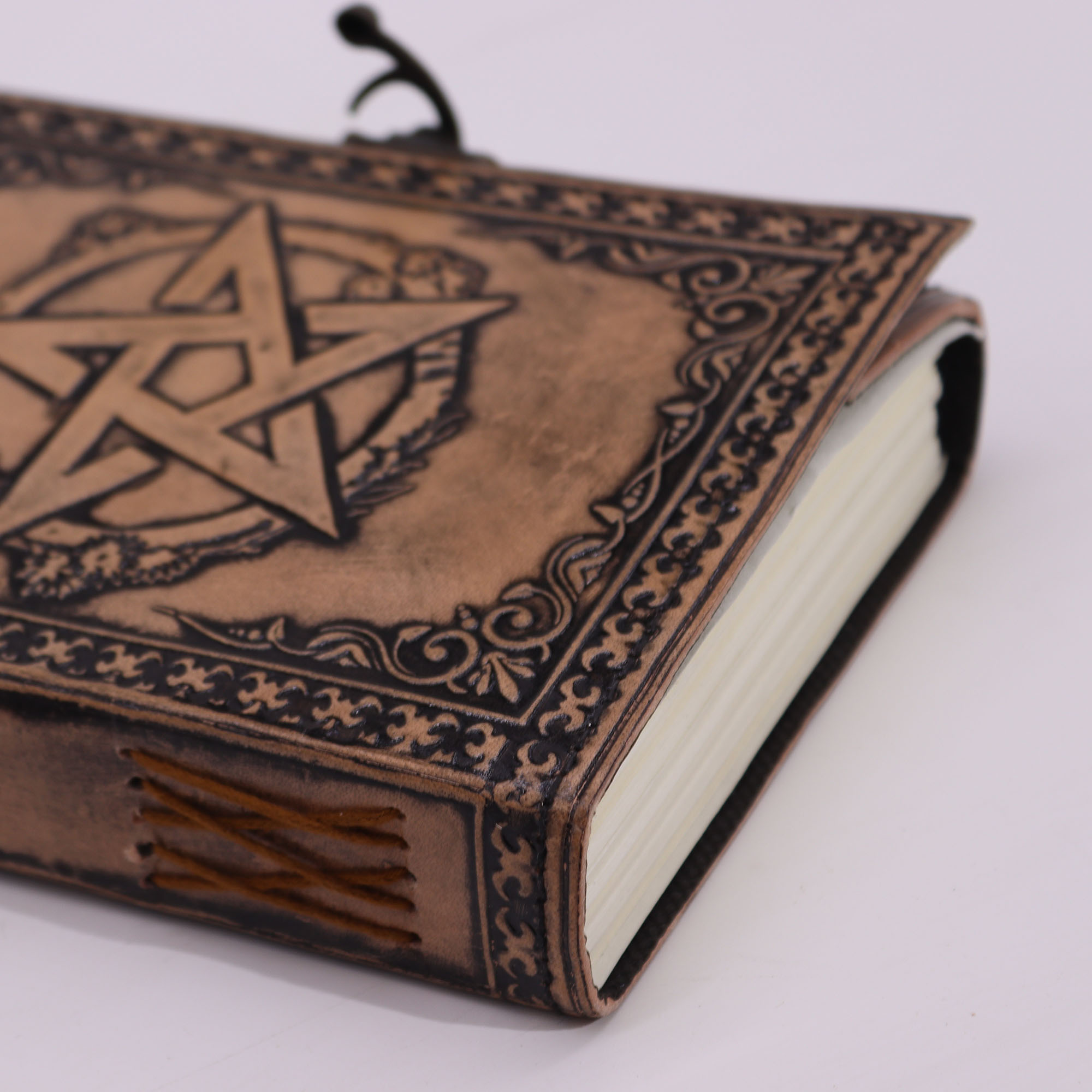 Księga Cieni - Skórzany Notes - Pentagram