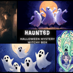 Spooky Box - Zestaw Prezentowy dla Czarownicy - Mystery Witchy Halloween Box! Temat: HAUNTED - duchy, duszki, nawiedzenia