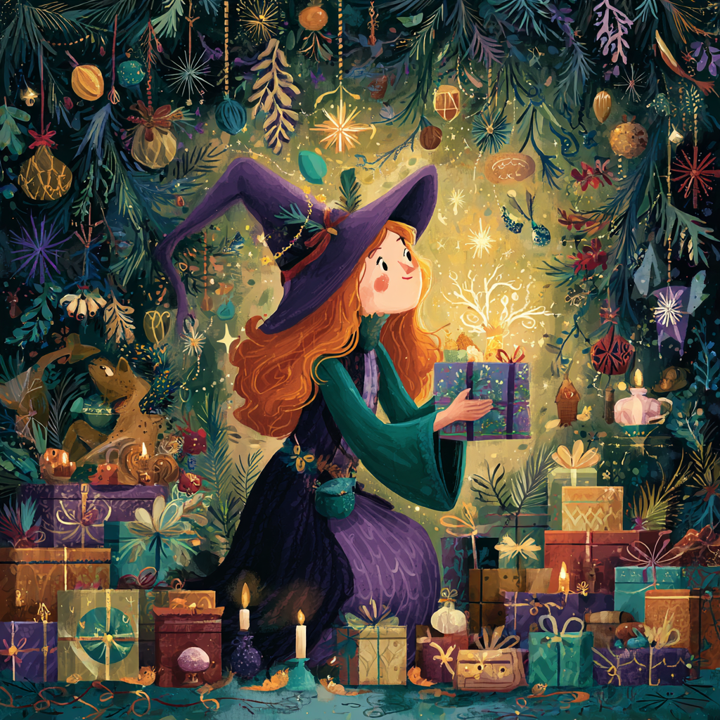 Witchcraftowy Kalendarz Adwentowy – Yule – dla wiedźmy lub maga – Witchy Kalendarz Adwentowy 2025 – wysyłka między 20 a 25 listopada