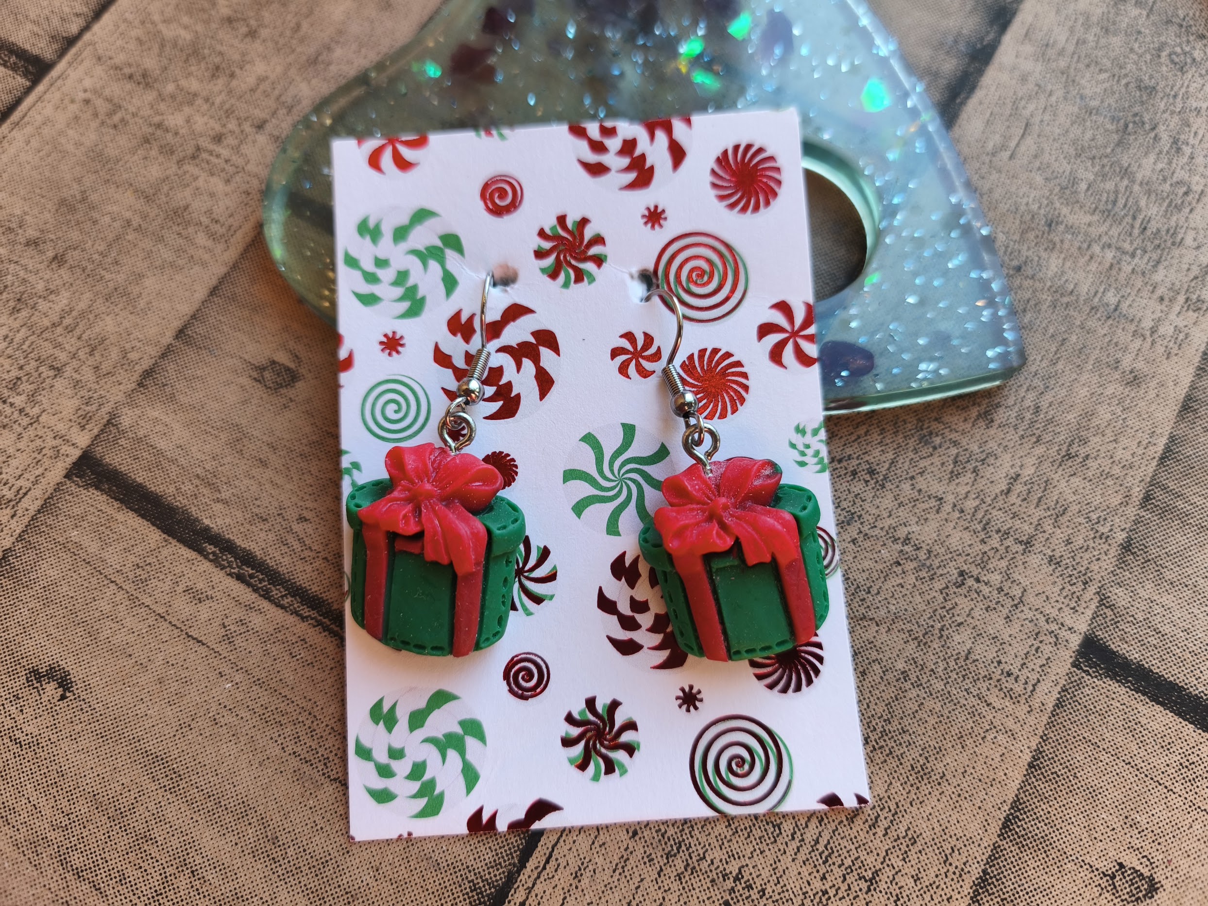 Prezenty - Kolczyki Zimowe - Świąteczne