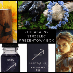 Zodiakalny Strzelec - Sagittarius Box - Zestaw Prezentowy dla Wiedźmy lub Maga - spod znaku Strzelca
