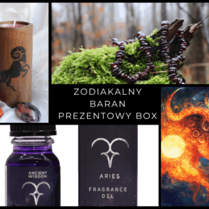 Zodiakalny Baran - Aries Box - Zestaw Prezentowy dla Wiedźmy lub Maga - spod znaku Barana