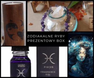 Zodiakalne Ryby - Pisces Box - Zestaw Prezentowy dla Wiedźmy lub Maga - spod znaku Ryb