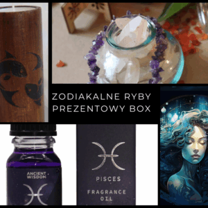 Zodiakalne Ryby - Pisces Box - Zestaw Prezentowy dla Wiedźmy lub Maga - spod znaku Ryb